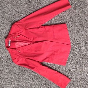 Calvin Klein Vibrant Red Women's Blazer